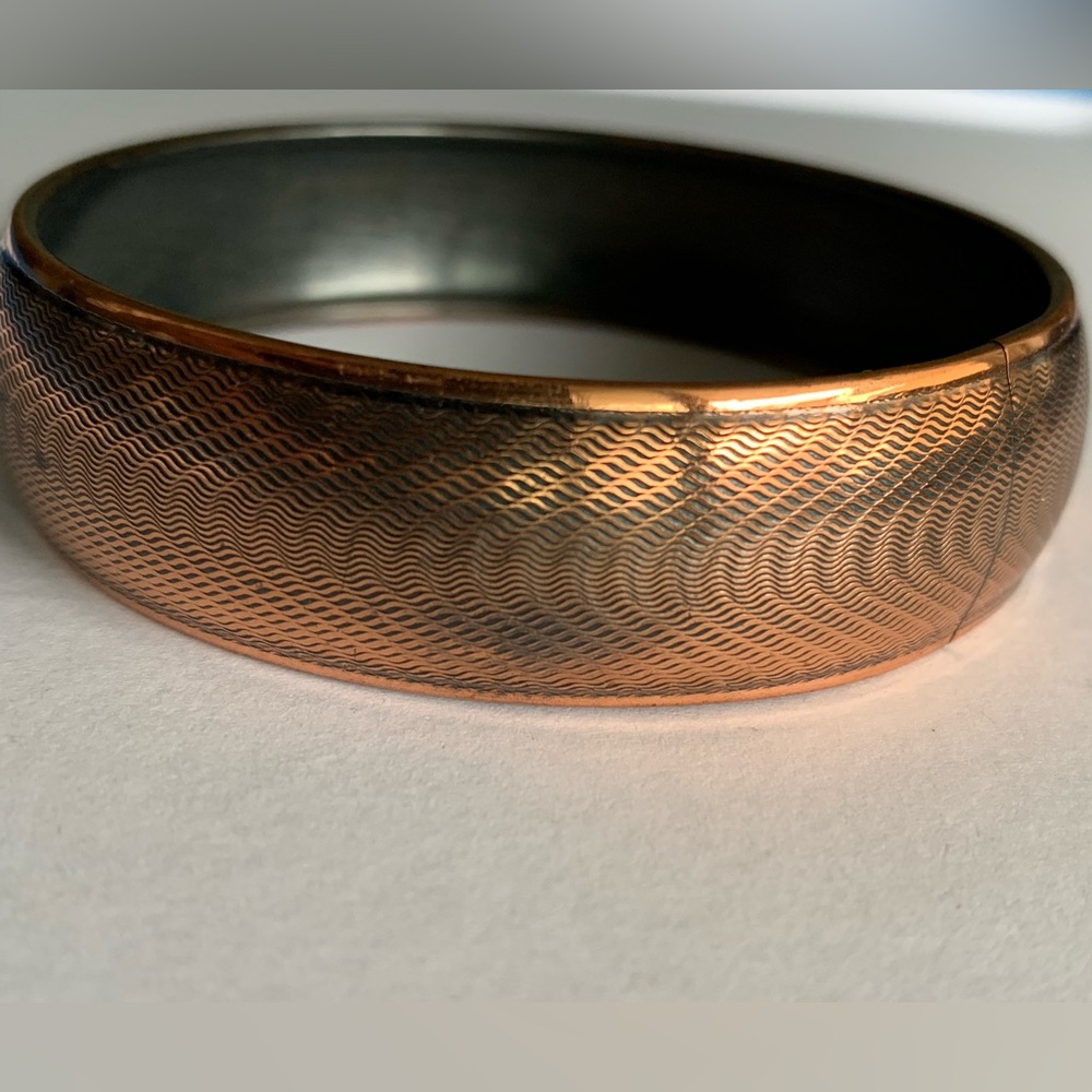 New vintage SOLID COPPER bangle bracelet
